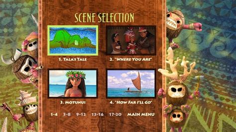 dvd movies moana|moana dvd menu.